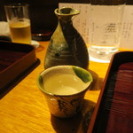 まる富 - 29年10月　日高見　ヌル燗