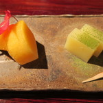 まる富 - 29年10月　次郎柿 、五郎島金時　芋羊羹