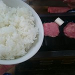 スタミナ苑 - ご飯大盛りおかわり２杯目❤