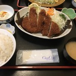 Tonkatsu Asano - 大ロースかつ定食 1300円