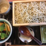 蕎麦屋 此花 - 2017年10月 しいたけせいろ 960円（税込）