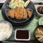 木曽駒高原カントリー - とんかつ定食