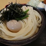 まさか - ざるうどん大盛のアップです❕