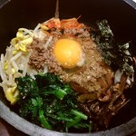 焼肉 スタミナ苑 - 石焼きビビンバ