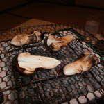 三養荘 - 焼き松茸