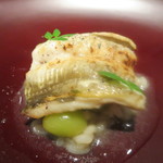 イル アオヤマ - アナゴのリゾット