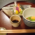 Onkaiseki Shiratama - 料理３刺身類