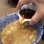 六厘舎 TOKYO - シュリンプオイル＆つけ汁