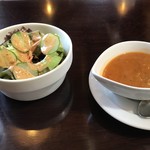 mana - スープとサラダ