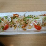 ゆらり内海 - 真鯛のカルパッチョ520円