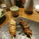 博多串焼と刺身 ココロザシ - 皮と心残り（たぶん）