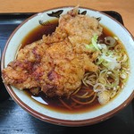 我孫子 弥生軒 - から揚げそば（400円）