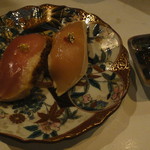 鶏割烹 ならや - 季節のコース5800円・⑤寿司