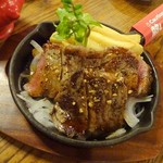 サーロインのおつまみステーキ150g