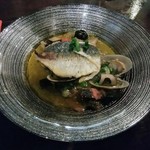 季節の旬彩イタリアン ナビガンテ - 鰺のアクアパッツァ