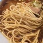 麺処学 - らぁめん（醤油、細麺）（750円）