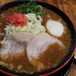 博多一風堂 - ソースとんこつと天かす