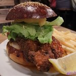 スイートチリチキンバーガー