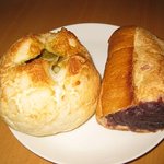 ヘルメス - じゃがころカレーとあんバターサンド