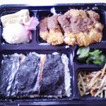 ほっかいちばん - とんかつ海苔明太弁当