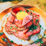 リゾットカフェ 東京基地 - ローストビーフリゾット