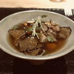 nomad - ポルチーニのスフォルマート フランス産キノコと秋トリュフのスープ  これは絶品‼︎ 印象深い味わい