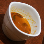 ビリヤニセット（１，０３０円）『スープ』２０１７年１０月
