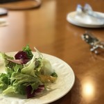 花の種 - お食事セットのシンプルサラダ