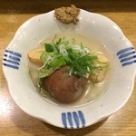 春のお店 - おでん（里いも、竹の子）