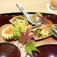 御幸町 田がわ - 秋らしい八寸