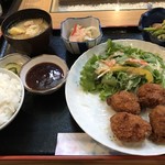 一福 - ヒレカツ定食＝９００円 税別