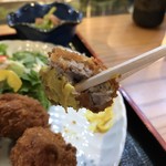 一福 - 肉の断面は こんなん