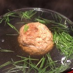 銀座 しのはら - すっぽん飛竜頭スープ