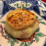 銀座 しのはら - 無花果の胡麻味噌焼き