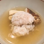 銀座 しのはら - 松茸と鱧