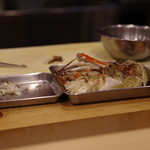 つづき - 渡蟹の下処理