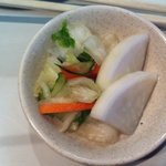 さん亭 - お新香