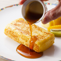 フレンチトースト フルーツを添えて