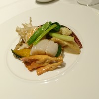 香港1997 銀座店 - 本日の海鮮と季節野菜の炒め
