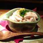 大どころ - ◆鱈の白子（北海道）茶碗蒸し。白子好きとしては嬉しい。^^ 立派なタチですこと。10月にこの大きさの「白子」を手に入れる大君の人脈が素晴らしい。