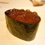 祇園 鮨 忠保 - いくらしょうゆ漬け