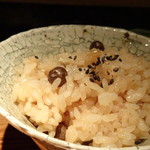 大どころ - ◆むかごご飯・・ご飯がツヤツヤ、お味つけも絶妙で美味しい。