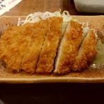 豊丸水産 - 【2017.10.30(月)】ワンコインランチ(トンカツ)500円のトンカツ