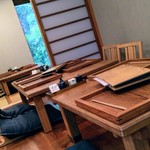 そばの実 一閑人 - 普段は激混みも悪天候では・・