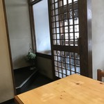 そば処 名人傍 - 店内