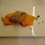 リストランテ・マッサ - フォアグラのテリーヌと柿