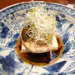 にしぶち飯店 - ４品目白髪葱の下は大黒しめじと・・・