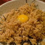 とり成 - そぼろ丼