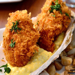 Deep fried oysters