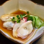 よい処うさぎ - 真牡蠣とタコの酢の物